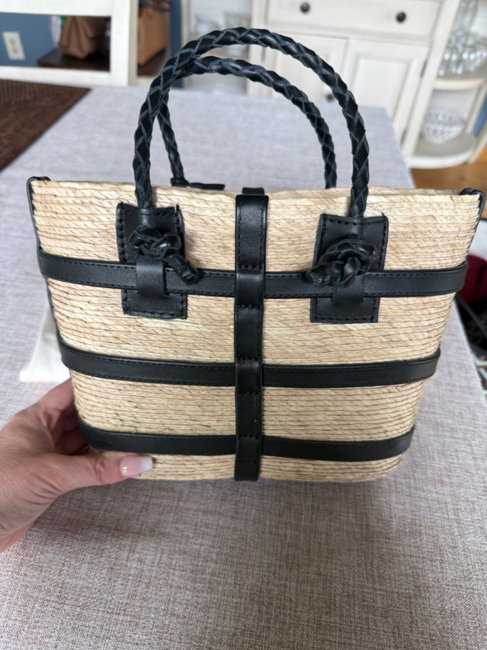 Altuzarra Watermill Raffia Mini - Picture 3 of 8